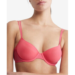 Calvin Klein Women's Size 32A Pink Sheer Marquisette Demi Bra NWT